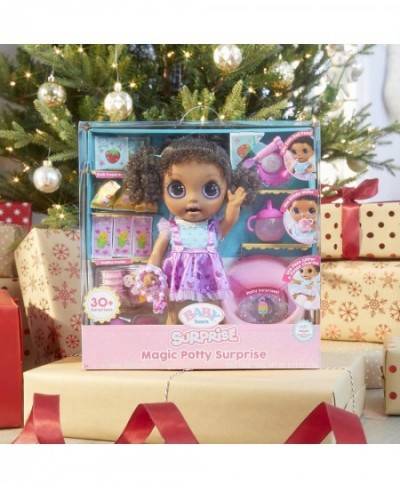 Surprise Magic Potty Surprise Purple Eyes – Doll Pees Glitter & Poops Surprise Charms Multicolored (917783) $78.49 - Dolls