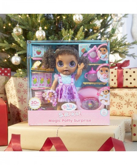 Surprise Magic Potty Surprise Purple Eyes – Doll Pees Glitter & Poops Surprise Charms Multicolored (917783) $78.49 - Dolls