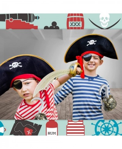 2 Pieces Kids Pirate Hooks Captain Hook Cosplay Hand Plastic Hook Pirate Costume Accessory for Halloween Party Kids Children ...