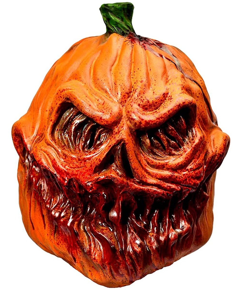 Pumpkin mask Pumpkin head mask Halloween Novelty Costume Party Latex Full Head Mask Cosplay Props Pumpkin Mask Costume Orange...