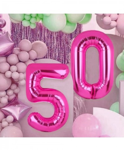 Number Balloon Hot Pink Balloons Number 0 Balloons Number Balloons 40 inch Birthday Balloons Jumbo Number Foil Helium Balloon...