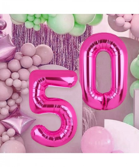 Number Balloon Hot Pink Balloons Number 0 Balloons Number Balloons 40 inch Birthday Balloons Jumbo Number Foil Helium Balloon...