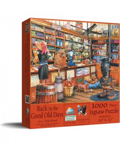 Back in The Good Old Days 1000 pc Jigsaw Puzzle by SunsOut $24.72 - Jigsaw Puzzles