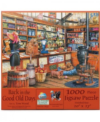 Back in The Good Old Days 1000 pc Jigsaw Puzzle by SunsOut $24.72 - Jigsaw Puzzles