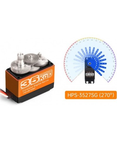 Hiwonder Coreless Motor 0.06sec High Speed Mini Servo Stainless Steel Gear for Robotic DIY RC Car Control Angle 270° $57.93 -...