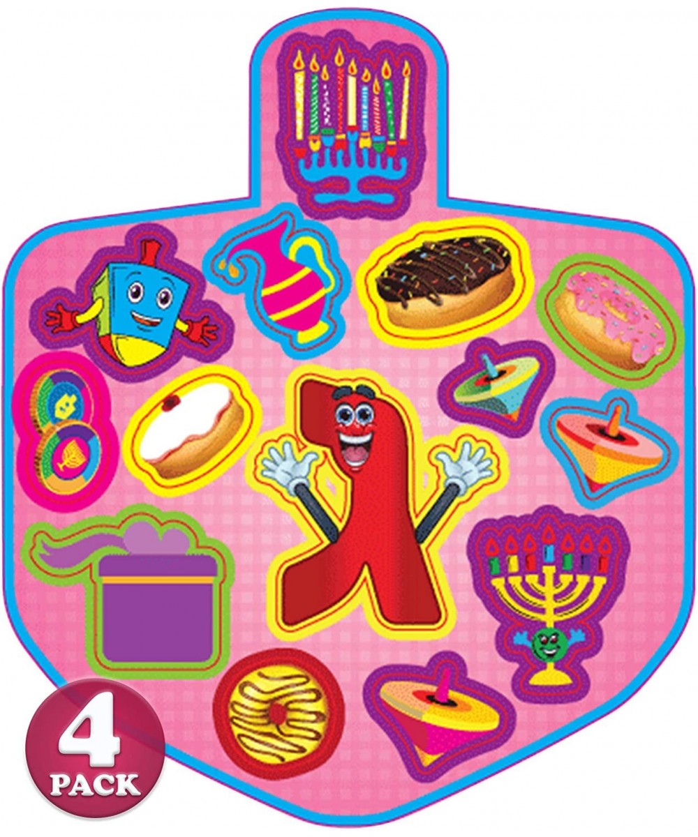 Chanukah Scented Stickers - 2 Sheets Scratch and Sniff Scented Hanukkah Stickers for Kids- 4 Pack $25.28 - Kids' Stickers