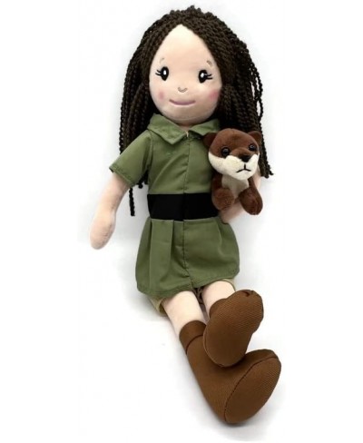 The Petting Zoo Zookeeper Doll with River Otter Stuffed Animal Gifts for Girls Plush Doll with River Otter Plush Toy 17 inch ...