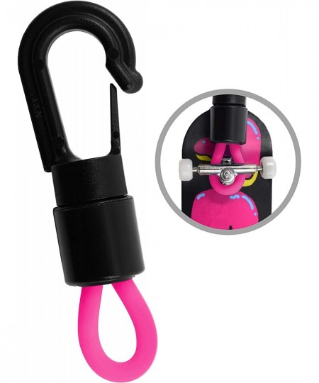 Complete Carrier Pink Flamingo Colorway - Fingerboard Hook Key Chain - Silicone - Made in The USA $16.01 - Finger Toys