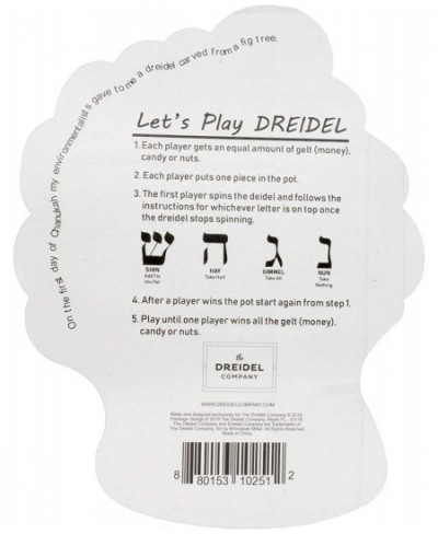 A Green New Deal Dreidel - Novelty - Hanukkah Draydel - Make America Green Already (Single) $14.72 - Novelty Spinning Tops