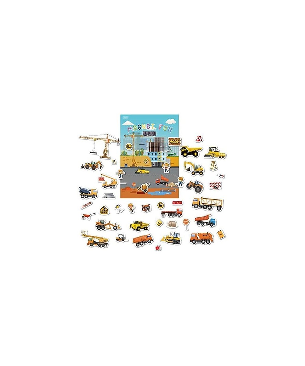 Magnetic Portable Playboard Construction Site Engineering Vehicles (44 Pcs ) $23.54 - Magnetic & Felt Playboards