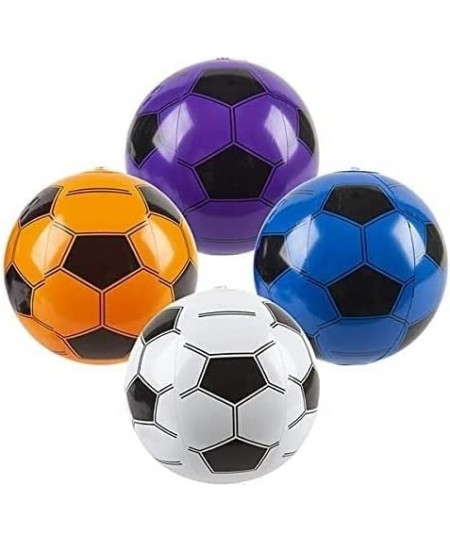 Soccer Beach Ball Inflates (14 inch Multicolor) $26.23 - Toy Sports Products