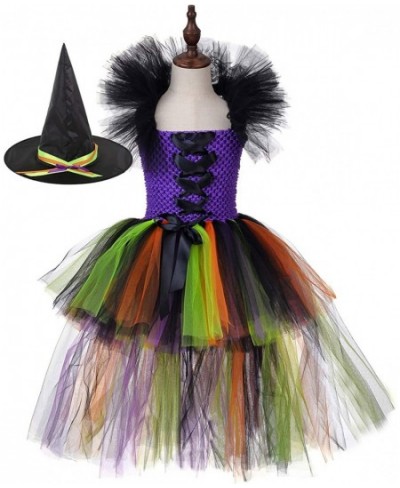 Witch Costume for Girls with Witchy Hat Halloween Carnival Party $34.48 - Kids' Costumes