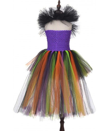 Witch Costume for Girls with Witchy Hat Halloween Carnival Party $34.48 - Kids' Costumes