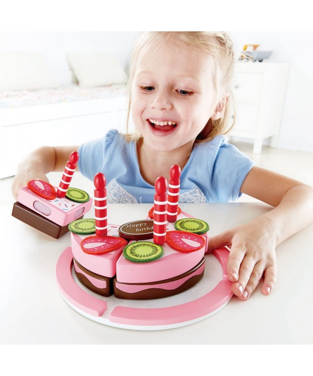 Double Flavored Birthday Cake Kid's Wooden Play Kitchen Toys and Accessories $31.49 - Toy Kitchen Products