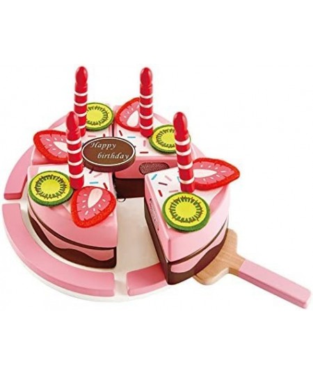 Double Flavored Birthday Cake Kid's Wooden Play Kitchen Toys and Accessories $31.49 - Toy Kitchen Products