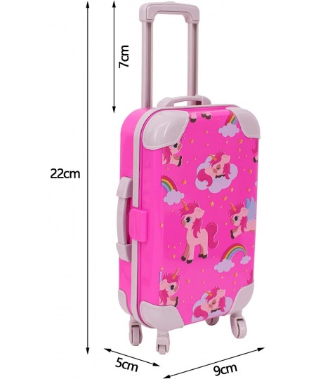 13Pcs American Doll Travel Luggage Play Set Clothes and Accessories for 18 Inch American Girl Doll Including Suitcase Luggage...