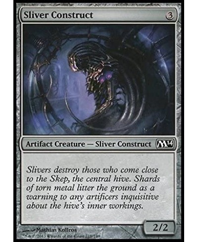 Sliver Construct (218/249) - Magic 2014 - Foil $10.61 - Magic Kits & Accessories