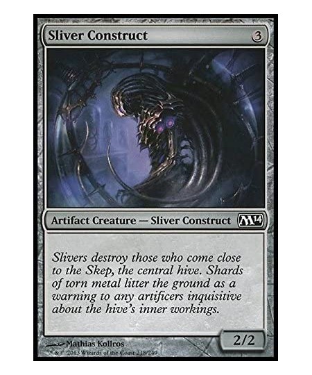 Sliver Construct (218/249) - Magic 2014 - Foil $10.61 - Magic Kits & Accessories