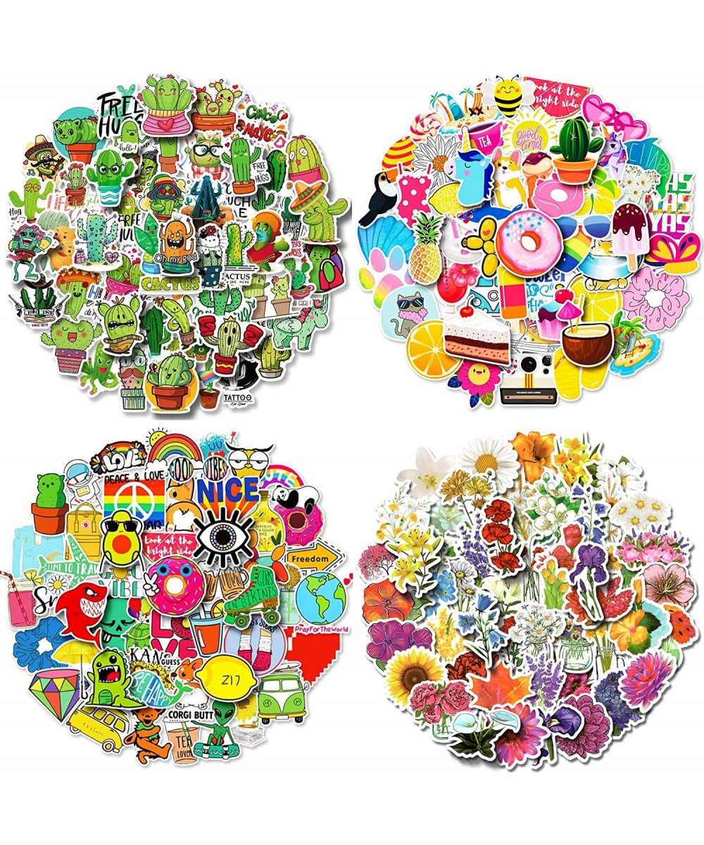 200 PCS Vinyl Stickers Cute Aesthetic Waterproof Water Bottle/Skateboard/Car/Wall Graffiti Sticker for Boys Girls Kids Teens ...