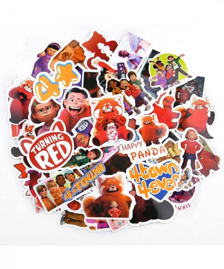 50Pcs Turn Red Stickers Cute Red Panda Stickers $14.83 - Kids' Stickers