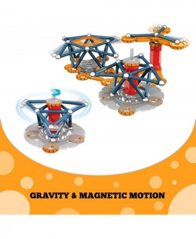 Magnetic Toys | Kids STEM Building Toys | Mechanics Magnetic Motion | Magnet Gears Construction | Educational Gifts | Swiss-M...