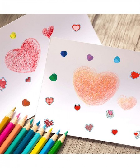 Valentines Day Stickers 544Pcs Valentines Heart Stickers Love Decorative Sticker (12 Sheets) Pack 02 $13.56 - Kids' Stickers