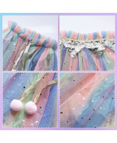 Princess Dress Up Clothes for Little Girls Pincess Cape Cloaks Costume Accessories with Princess Braid Tiara Wand Necklace $2...