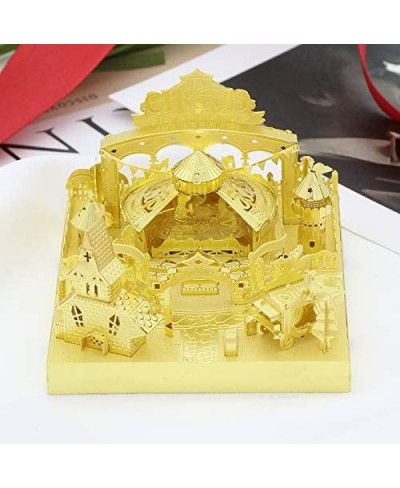 MU Amusement Park Circus 3D Metal Puzzle Assemble Model Kits DIY Laser Cut Jigsaw Toy YM-L074-G $38.55 - 3-D Puzzles