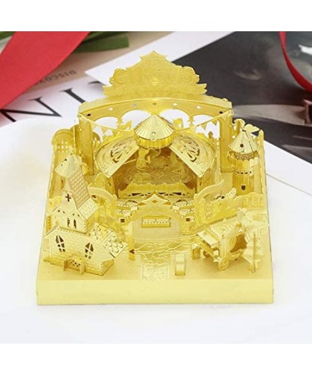 MU Amusement Park Circus 3D Metal Puzzle Assemble Model Kits DIY Laser Cut Jigsaw Toy YM-L074-G $38.55 - 3-D Puzzles