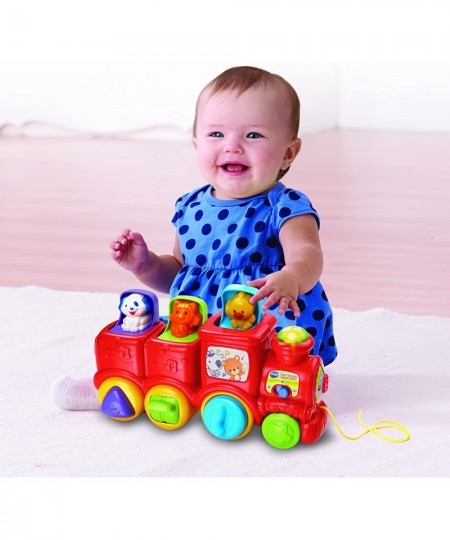 Roll & Surprise Animal Train Red $30.57 - Electronic Learning & Education Toys