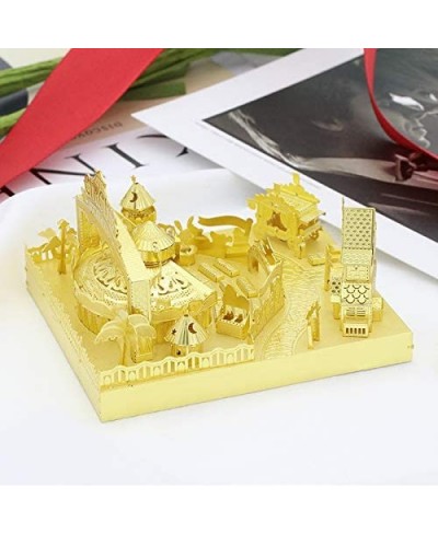 MU Amusement Park Circus 3D Metal Puzzle Assemble Model Kits DIY Laser Cut Jigsaw Toy YM-L074-G $38.55 - 3-D Puzzles