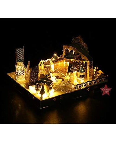 MU Amusement Park Circus 3D Metal Puzzle Assemble Model Kits DIY Laser Cut Jigsaw Toy YM-L074-G $38.55 - 3-D Puzzles