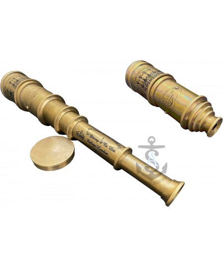 Pirates spyglass scope brass handheld telescope Christmas Day gift camping hiking antique telescope Man Men Gift Women Woman ...