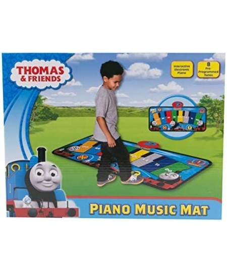 Thomas and Friends Electronic Piano Music Mat TOY-15371 | Keyboard Piano Floor Mat for Kids Light-Up Activity Mat Dance Floor...