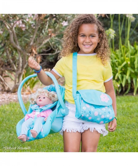 Baby Doll Car Seat - Flower Power Car Seat Carrier Perfect Accessory That Fits Dolls Up to 20 inches $46.87 - Dolls