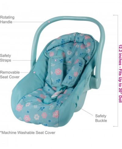 Baby Doll Car Seat - Flower Power Car Seat Carrier Perfect Accessory That Fits Dolls Up to 20 inches $46.87 - Dolls