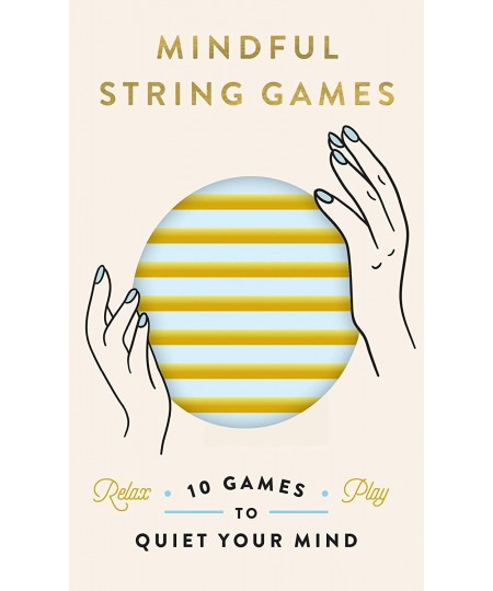 Mindful String Games: 15 Games to Quiet Your Mind (1- or 2-Person Meditation Activities Using String Cat’s Cradle & Other Str...