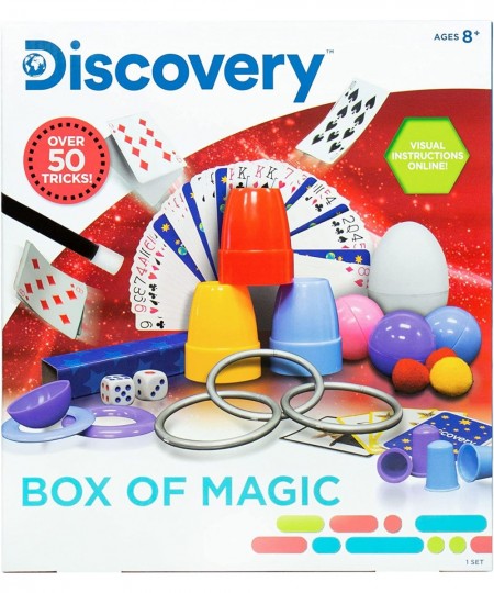 Box of Magic At-Home STEM Kits For Kids Age 8 And Up Magic Kits Magic Tricks For Birthday Parties Sleepovers $30.44 - Magic K...