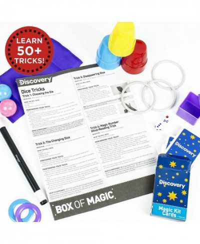 Box of Magic At-Home STEM Kits For Kids Age 8 And Up Magic Kits Magic Tricks For Birthday Parties Sleepovers $30.44 - Magic K...