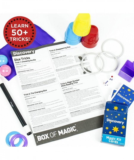 Box of Magic At-Home STEM Kits For Kids Age 8 And Up Magic Kits Magic Tricks For Birthday Parties Sleepovers $30.44 - Magic K...