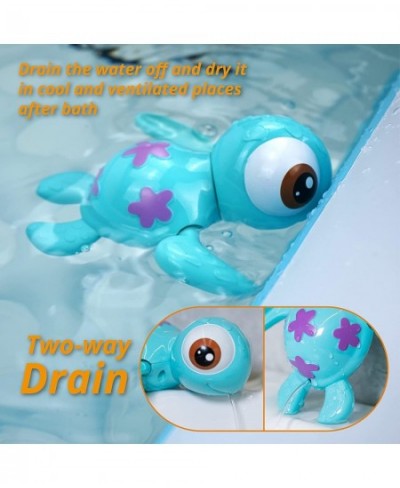 Bath Toys Wind up Swimming Sea Turtles for Kids 18M+ (Blue) $15.62 - Bathtub Toys