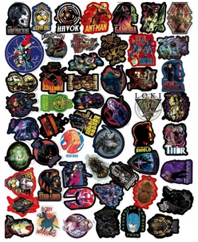 108pcs Marvel Avengers Laptop Stickers Decal- Superhero Stickers Waterproof Graffiti Stickers for Laptops Skateboards Water B...