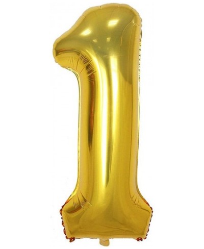 Gold Number 1 Balloon 40 Inch $15.72 - Kids' Party Decorations