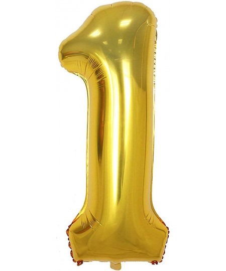 Gold Number 1 Balloon 40 Inch $15.72 - Kids' Party Decorations