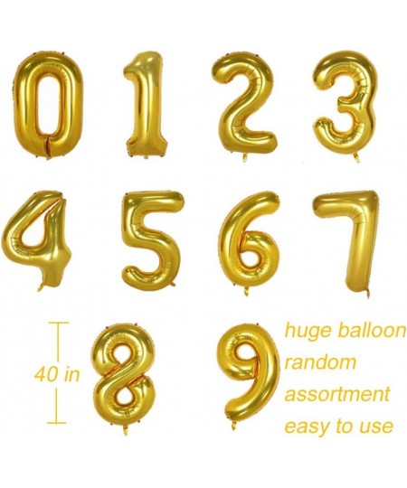 Gold Number 1 Balloon 40 Inch $15.72 - Kids' Party Decorations