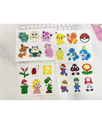 24 PCS Diamond Painting Stickers Kits for Kids 5D Paint by Numbers Diamonds Mosaic Stickers for Adult Beginners $21.49 - Craf...