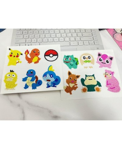 24 PCS Diamond Painting Stickers Kits for Kids 5D Paint by Numbers Diamonds Mosaic Stickers for Adult Beginners $21.49 - Craf...