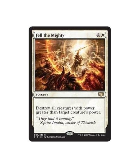 Fell The Mighty (007/337) - Commander 2014 $10.42 - Card Games