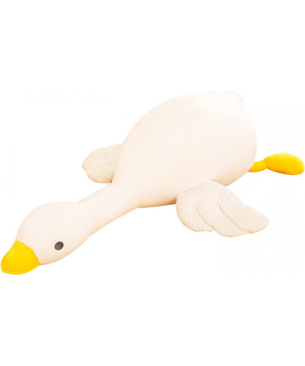 Oversized White Goose Weighted Plush Cute Duck Plush Stuffed Animal Throw Plushie Doll Birthday for Adult Kids Boys Girls (Wh...