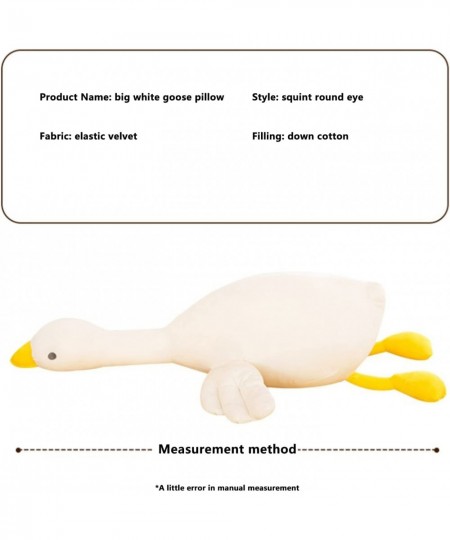 Oversized White Goose Weighted Plush Cute Duck Plush Stuffed Animal Throw Plushie Doll Birthday for Adult Kids Boys Girls (Wh...